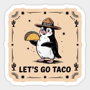 lets-go-taco Sticker